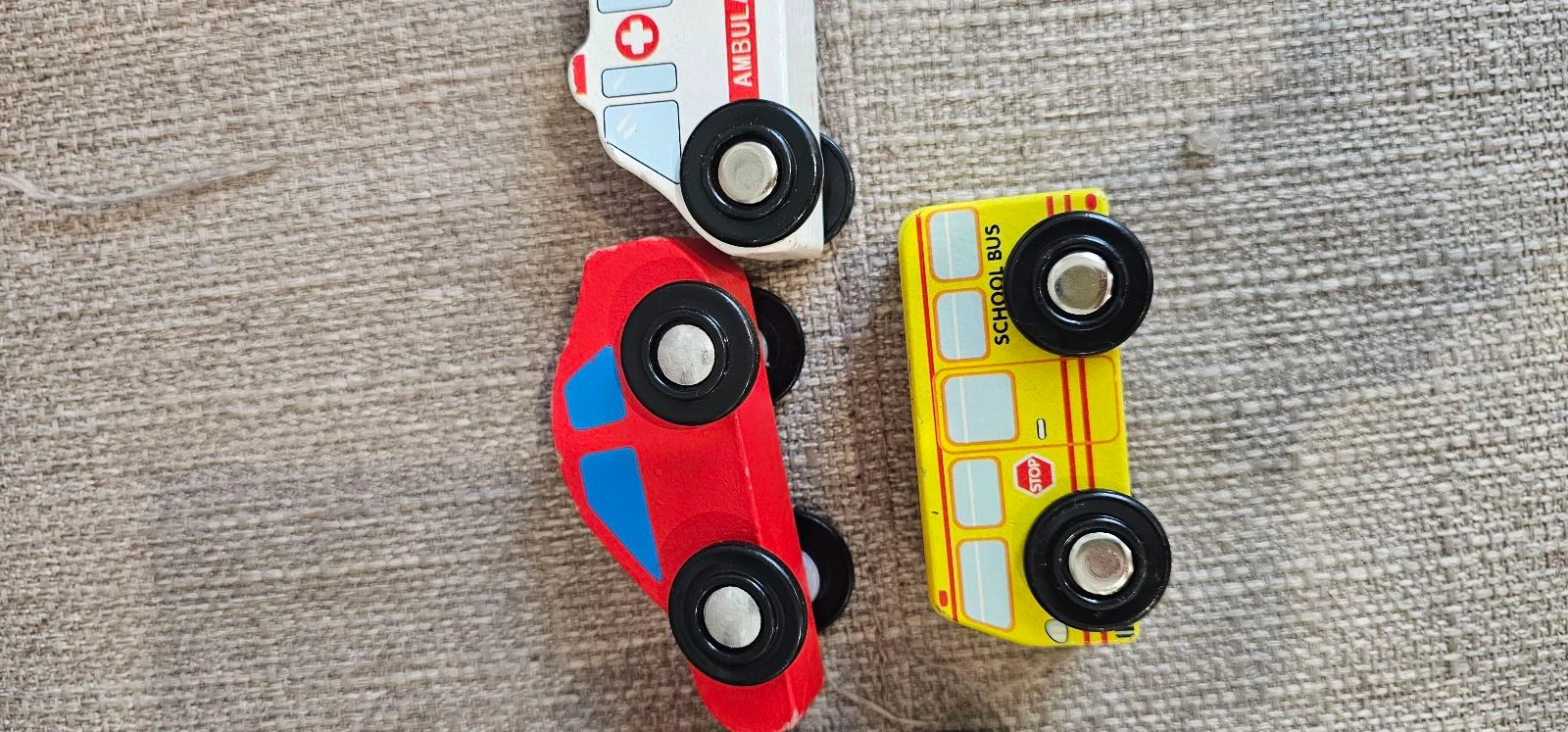 Lote de 5 coches de madera – photo 8